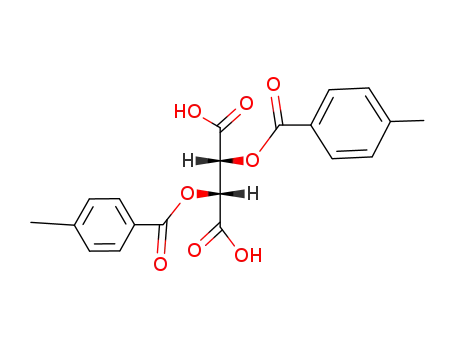 (-)-O,O'-Di-p-toluoyl-L-tartaric acid, 98% 32634-66-5