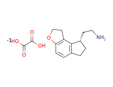 2-[(8S)-1,6,7,8-tetrahydro-2H-indeno[5,4-b]furan-8-yl]ethanamine oxalate
