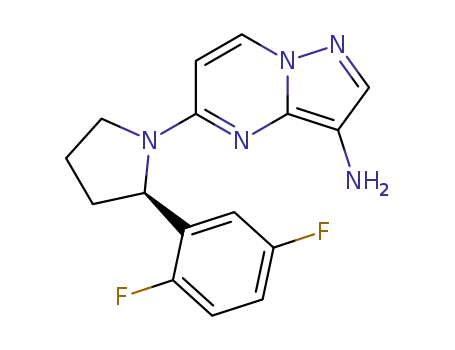 (R)-5-(2-(2,5-difluorophenyl)pyrrolidin-1-yl)pyrazolo[1,5-a]pyrimidine-3-amine