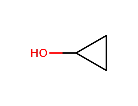 Molecular Structure of 16545-68-9 (Cyclopropanol)