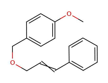Molecular Structure of 282716-03-4 (Benzene, 1-methoxy-4-[[(3-phenyl-2-propenyl)oxy]methyl]-)