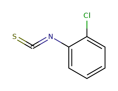 Molecular Structure of 2740-81-0 (2-CHLOROPHENYL ISOTHIOCYANATE)