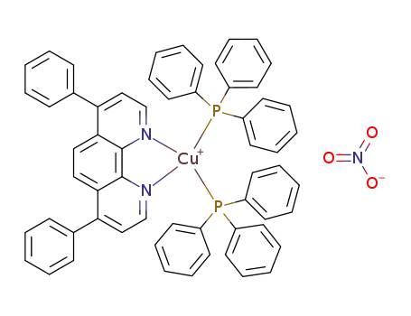 (4,7-diphenyl-1,10-phenanthroline)bis(triphenylphosphine)copper(I) nitrate