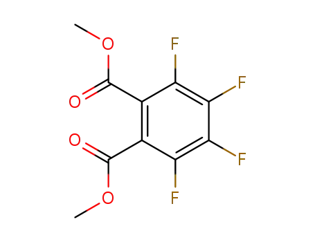 Molecular Structure of 1024-59-5 (3,4,5,6-tetrafluorophthalic acid dimethyl ester)