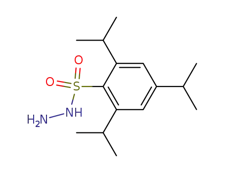 Molecular Structure of 39085-59-1 (2,4,6-TRIISOPROPYLBENZENESULFONYL HYDRAZIDE)