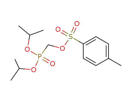 Molecular Structure of 35717-98-7 ((DIISOPROPOXYPHOSPHORYL)METHYL 4-METHYLBENZENESULFONATE)