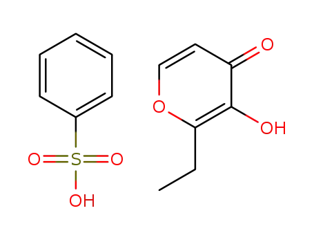 3,4-dihydroxy-2-ethylpyrylium benzenesulfonate