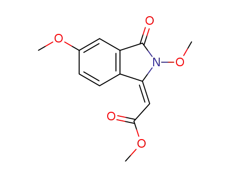 (E)-methyl 2-(2,5-dimethoxy-3-oxoisoindolin-1-ylidene)acetate