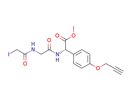 N-iodoacetyl-Gly-L-Tyr(O-propargyl)-OMe