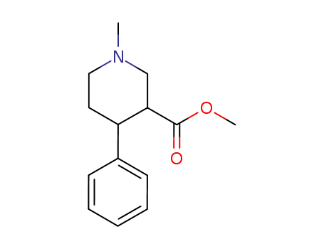 1-Methyl-4-phenyl-piperidine-3-carboxylic acid methyl ester
