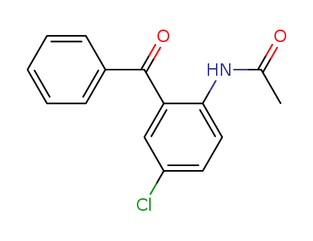 Acetamide,N-(2-benzoyl-4-chlorophenyl)- cas  13788-59-5
