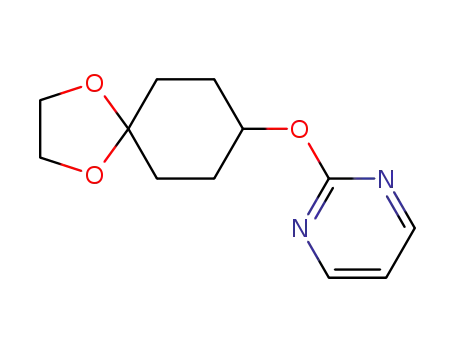 2-(1,4-dioxaspiro[4.5]decan-8-yloxy)pyrimidine