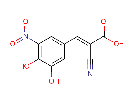 (2E)-2-cyano-3-(3,4-dihydroxy-5-nitrophenyl)prop-2-enoic acid