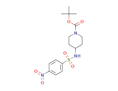 4-(4-nitrobenzenesulfonylamino)piperidine-1-carboxylic acid tert-butyl ester