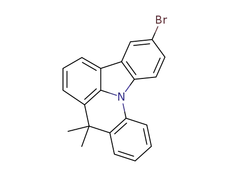 3-bromo-8,8-dimethyl-8H-indolo [3,2,1-de]acridine