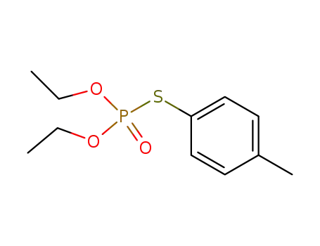 thiophosphoric acid O,O'-diethyl ester S-p-tolyl ester