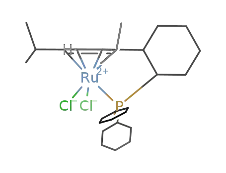 dichloro[η6 :η1-dicyclohexyl-(2',4',6'-triisopropylbiphenyl-2-yl)phosphane]ruthenium(II)