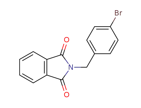 Molecular Structure of 153171-22-3 (2-(4-bromobenzyl)-1H-isoindole-1,3(2H)-dione)