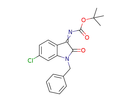 tert-butyl (1-benzyl-6-chloro-2-oxoindolin-3-ylidene)carbamate