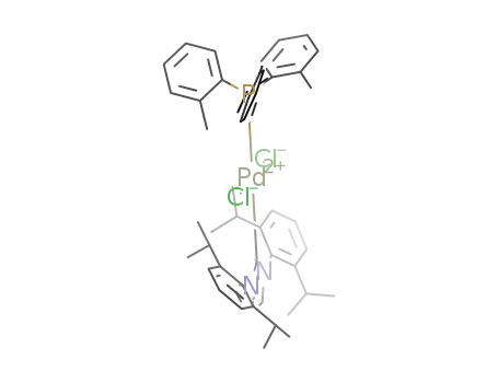 [PdCl2(N,N′-bis-(2,6-diisopropylphenyl)imidazol-2-ylidene)(P(o-tolyl)3)]