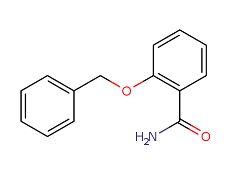 Molecular Structure of 29579-11-1 (2-(BENZYLOXY)BENZAMIDE)