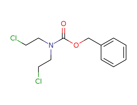 Molecular Structure of 72791-76-5 (N-CBZ-N,N-BIS(2-CHLOROETHYL)AMINE)