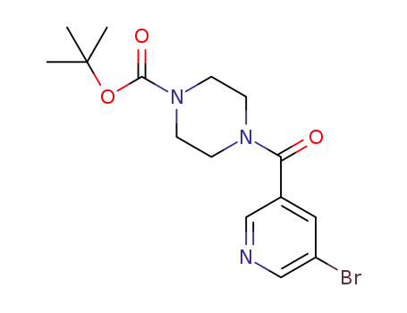 tert-butyl-4-(5-bromonicotinoyl)piperazine-1-carboxylate