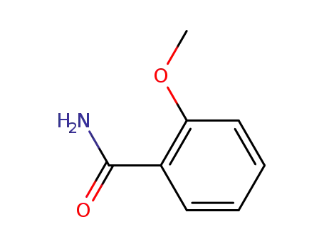 Molecular Structure of 2439-77-2 (2-METHOXYBENZAMIDE)