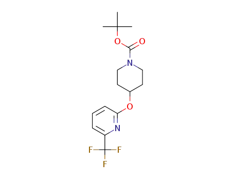tert-butyl 4-{[6-(trifluoromethyl)pyridin-2-yl]oxy}piperidine-1-carboxylate