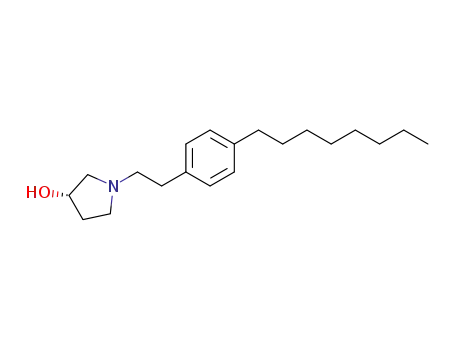 (S)-1-[2-(4-octylphenyl)ethyl]pyrrolidin-3-ol