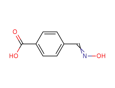 Molecular Structure of 3477-93-8 (Benzoic acid, 4-[(hydroxyimino)methyl]-)