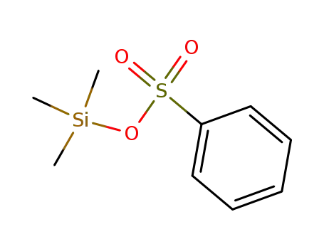 Molecular Structure of 17882-06-3 (TRIMETHYLSILYLBENZENESULFONATE)