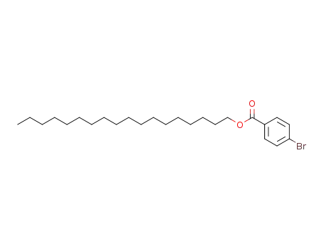 Molecular Structure of 70153-15-0 (Benzoic acid, 4-bromo-, octadecyl ester)