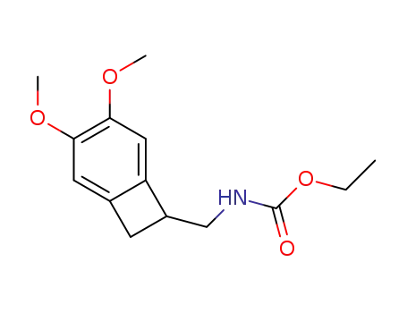 ethyl ((3,4-dimethoxybicyclo[4.2.0]octa-1,3,5-trien-7-yl)methyl)carbamate