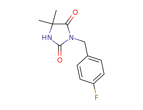 3-(4-fluorobenzyl)-5,5-dimethylimidazolidine-2,4-dione