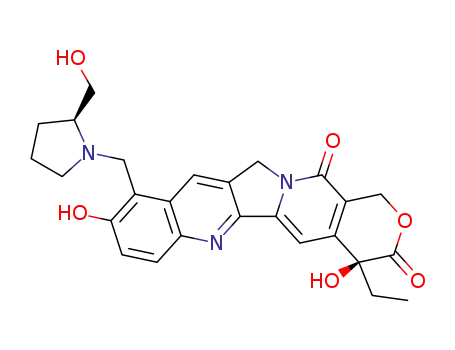 10-hydroxyl-9-L-prolinol (+)methylcamptothecin