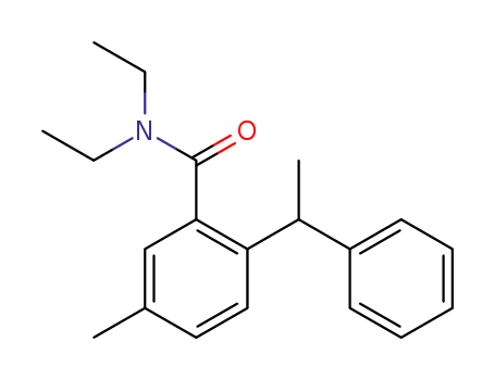 N,N-diethyl-5-methyl-2-(1-phenylethyl)benzamide