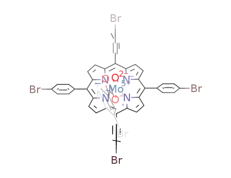 [Mo(O)(5,10,15,20-meso-tetrakis(4-bromophenyl)porphyrin)(5-bromonicotinate)]