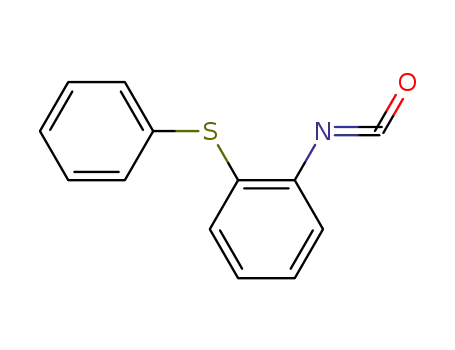 Molecular Structure of 13739-55-4 (1-ISOCYANATO-2-PHENYLSULFANYL-BENZENE)