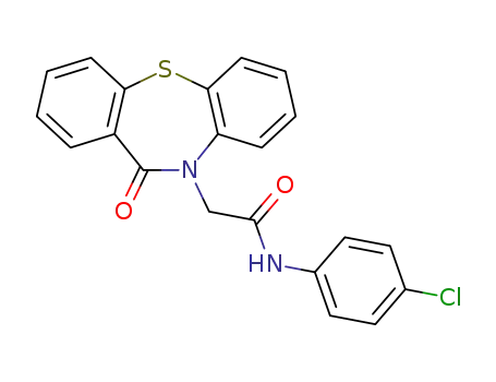 2-(11-oxodibenzo[b,f][1,4]thiazepin-10(11H)-yl)-N-(4-chlorophenyl)acetamide