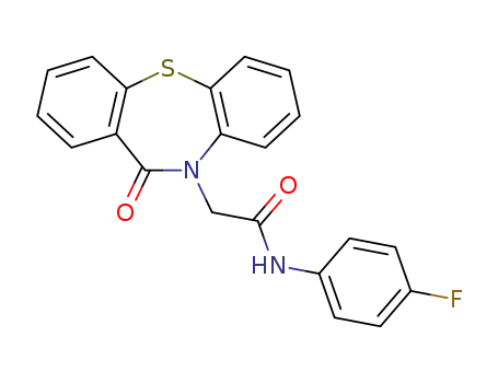 2-(11-oxodibenzo[b,f][1,4]thiazepin-10(11H)-yl)-N-(4-fluorophenyl)acetamide