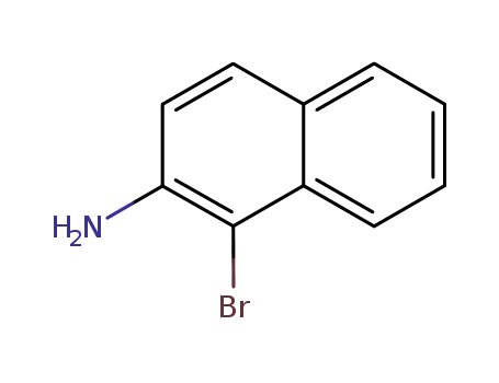 Molecular Structure of 20191-75-7 (2-AMINO-1-BROMONAPHTHALENE)