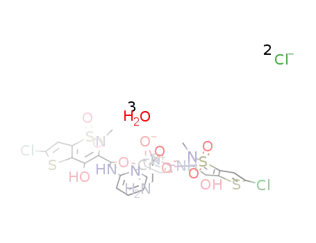 [Cr(lornoxicam)2(glycine)]Cl2*3H2O