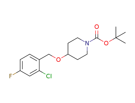 tert-butyl 4-((2-chloro-4-fluorobenzyl)oxy)piperidine-1-carboxylate