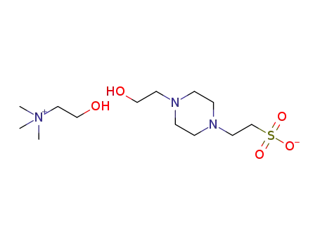 cholinium 2-[4-(2-hydroxyethyl)piperazin-1-yl]ethanesulfonate