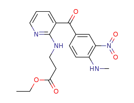 ethyl 3-[((4-methylamino-3-nitrobenzoyl)pyridin-2-yl)amino]propanoate