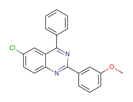 6-chloro-2-(3-methoxyphenyl)-4-phenylquinazoline