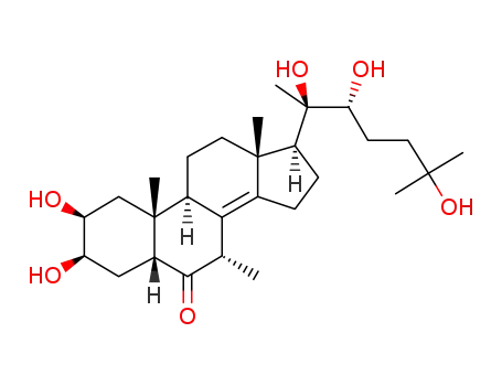 (20R,22R)-2β,3β,20,22,25-pentahydroxy-7α-methyl-5β-cholest-8(14)-en-6-one