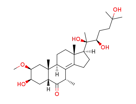 (20R,22R)-7α-methyl-2β-methoxy-3β,20,22,25-tetrahydroxy-5β-cholest-8(14)-en-6-one