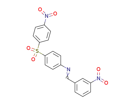 4-(4-nitro-benzenesulfonyl)-N-(3-nitro-benzyliden)-aniline